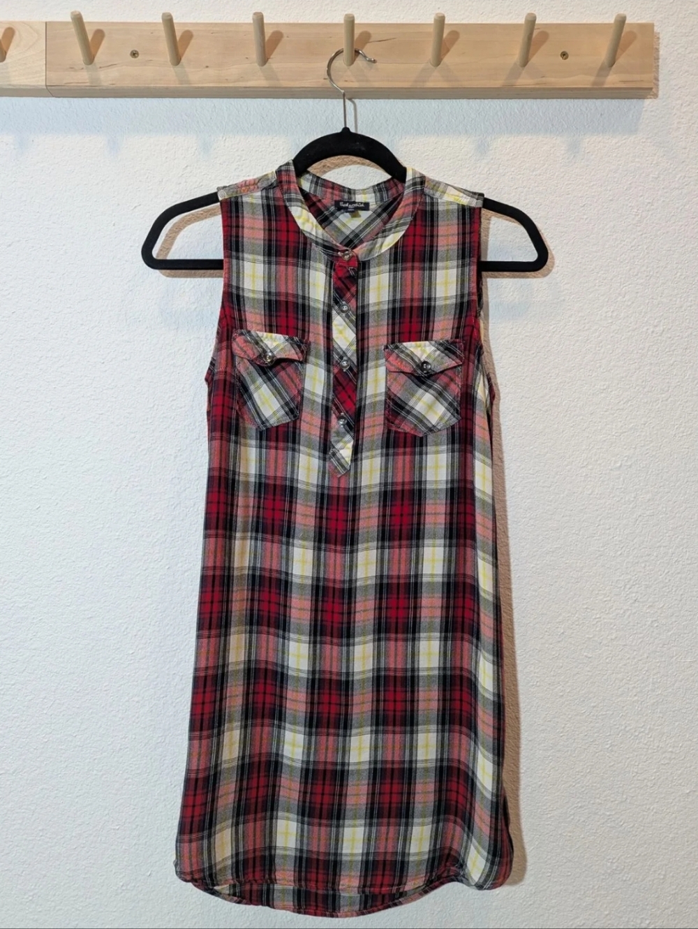 Splendid Plaid Dress Lightweight